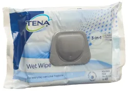 Tena 3-in-1 Wet Wipes (48 Stk)