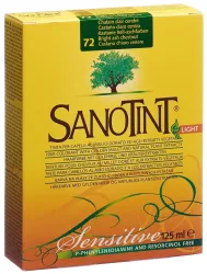 SANOTINT Sensitive Haarfarbe 72 kastanie hell-aschfarbig (125ml)
