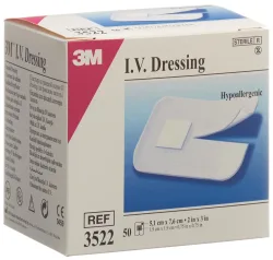 3M Medipore IV Kanülenfixation, 5.1x7.6cm, steril (50 Stk)