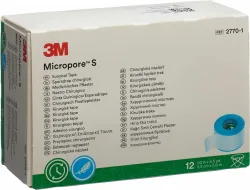 3M Micropore S Silikonrollenpflaster 5cmx5m (n) (6 Stk)