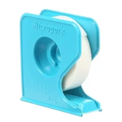 3M Micropore Rollenpflaster mit Dispenser 12mmx9.14m weiss (24 Stk)