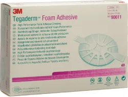 3M Tegaderm Foam HP Schaumkompresse 14x17.1cm adhesive (5 Stk)