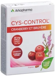 CYS-CONTROL Kapseln Cranberry und Heidekraut (20 Stk)