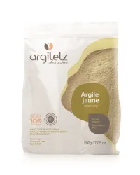 argiletz Heilerde gelb Pulver, ultraventiliert (200g)