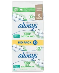 Always Ultra Binden Cotton Protection, Normal, Big Pack (22 Stk)