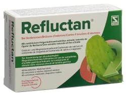 Refluctan Kautabletten mit Fruchtgeschmack bei Sodbrennen (48 Stk)