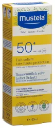 Mustela - Sonnenmilch mit sehr hohem Schutz LSF50+,  Sonnenmilch mit hohem LSF 50+, 100  ml
