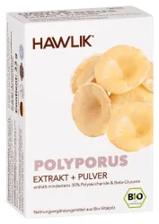 HAWLIK Polyporus Extrakt + Pulver Kapseln (60 Stk)