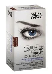 Smiss-o-par - Augenbrauen- und Wimpernfarbe, Braun