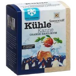 Sonnentor Kühle Kanne Teepyramiden Orange-Basilikum BIO (16 Stk)