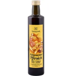 Sonnentor Schwarztee-Pfirsich Sirup BIO (500ml)