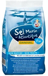 DANIVAL Atlantik-Meesalz fein (500g)