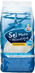 DANIVAL Atlantik-Meesalz grob (1kg)