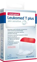 Leukomed T plus skin sensitive 5x7.2cm (5 Stk)