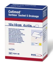Cutimed Sorbion Sachet S Drainage 10x10cm (10 Stk)