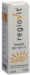 regiovit Vitamin D3 + K2 + E Tropfen (27g)