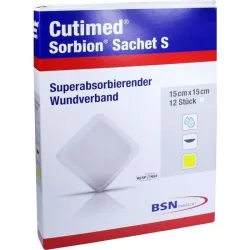 Cutimed Sorbion Sachet S 15x15cm (10 Stk)