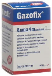 Gazofix kohäsive Fixierbinde 8cmx4m hautfarben latexfrei (1 Stk)
