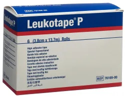 Leukotape P Pflasterband 13.7mx3.8cm (6 Stk)