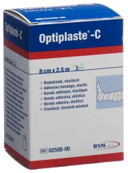 Optiplaste-C Kompressionsbinde 2.5mx8cm (1 Stk)