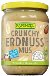 RAPUNZEL Erdnussmus Crunchy mit Salz (500g)