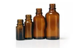 farfalla Leergut Set Braunglas ohne Verschluss, 30ml (6 Stk)