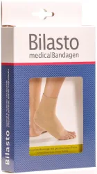 Bilasto Fussgelenkbandage Ferse geschlossen beige XL (1 Stk)