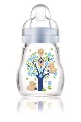 Mam - Fläschchen,  Glasflasche, 0 m, Multicolor