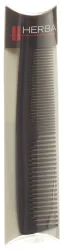 Taschenkamm, handges&auml;gt, Kunststoff, schwarz, 13 cm
