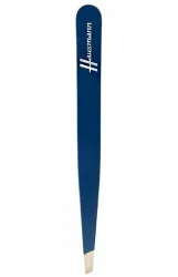 Hausmann Pinzette schräg blau (1 Stk)