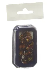 Amberstyle Bernsteinkette 36cm multicolor glanz Magnetverschluss (1 Stk)