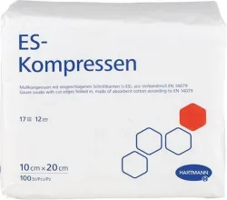 HARTMANN ES-Kompressen 12fach 10x20cm (100 Stk)
