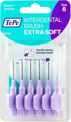 TePe Interdental Brush 1.1mm Extra Soft violett (6 Stk)