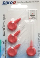 Paro Flexi Grip xxx-fein, rot, 1.9mm, zylindrisch (4 Stk)