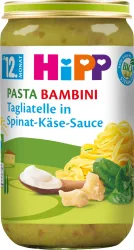 Hipp, Hipp Bio Tagliatelle in Spinat-Käse-Sauce (250g)