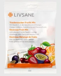 Livsane Traubenzucker Frucht Mix (28 Stk)