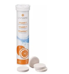 Livsane Vitamin C, Orangen Brausetabletten (20 Stk)