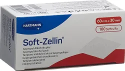 HARTMANN Soft-Zellin Isopropyl-Alkoholtupfer, 60x30mm (100 Stk)