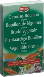 morga Gemüse-Bouillon Würfel Nat-arm (8 Stk)