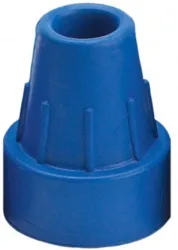 sahag Krückenkapseln 16mm blau (1 Paar)
