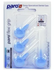 PARO Flexi Grip fein 3.8mm hellblau (4 Stk)