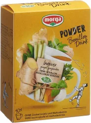 morga PowerPowder BouillonDrink Ingwer Bio (10x4g)
