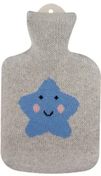 Sänger 0,8 Liter Wärmflasche mit Strickbezug Guter Stern (1 Stk)