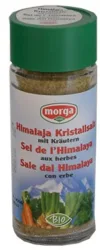 morga Himalaja Kristallsalz mit Kräutern (100g)