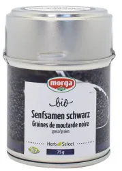 morga Senf schwarz ganz Bio (75g)