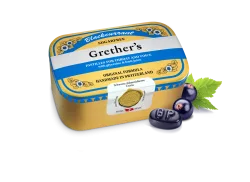 Grether's Pastilles Blackcurrant zuckerfrei (440g)