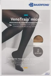 VenoTrain micro AD KKL2 Grösse M p/s gFs caramel (1 Paar)