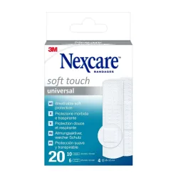 3M Nexcare Pflaster Soft Touch Universal 3 Grössen assortiert (20 Stk)