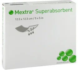 Mextra Superabsorbent, 12.5x12.5cm (10 Stk)