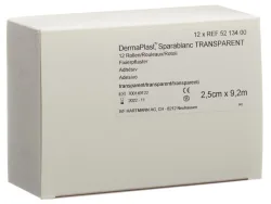 DermaPlast Sparablanc Heftplaster 2.5cmx9.2m (12 Stk)